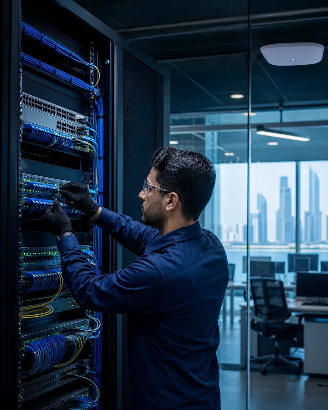 Network Solutions delivered by XOFOZ in Abu Dhabi