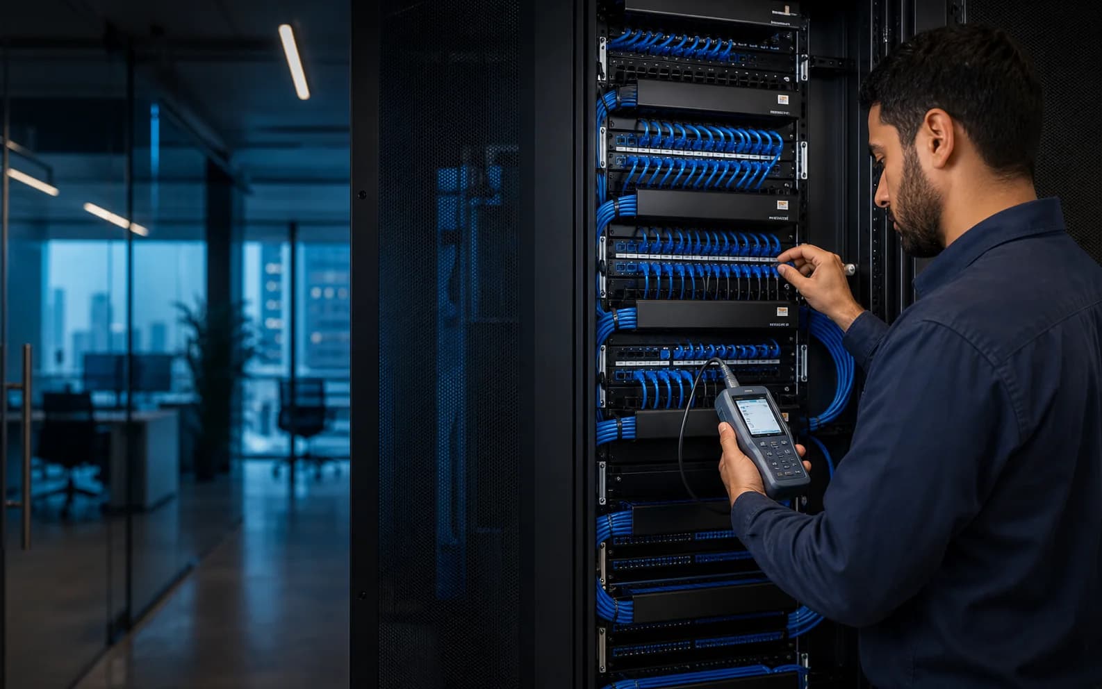 Structured cabling Abu Dhabi services by XOFOZ in Abu Dhabi