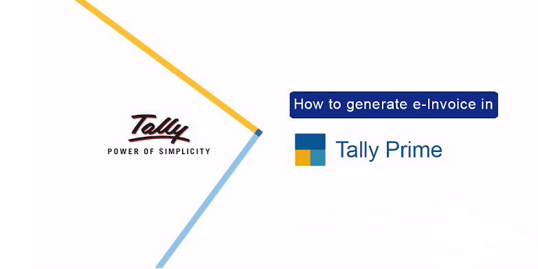 How to generate an e-Invoice in TallyPrime
